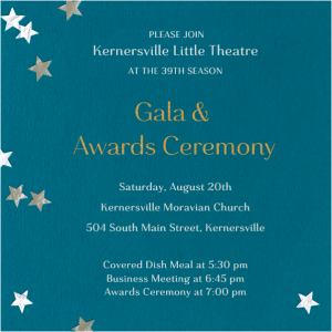 Gala and Awards Ceremony
