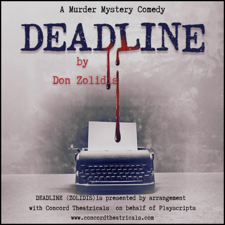 Deadline, a murder mystery comedy: show poster